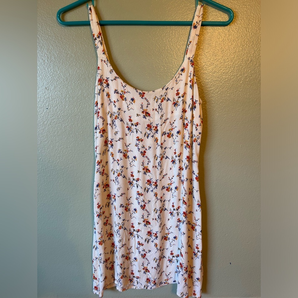 Reformation Floral Mini Slip Dress